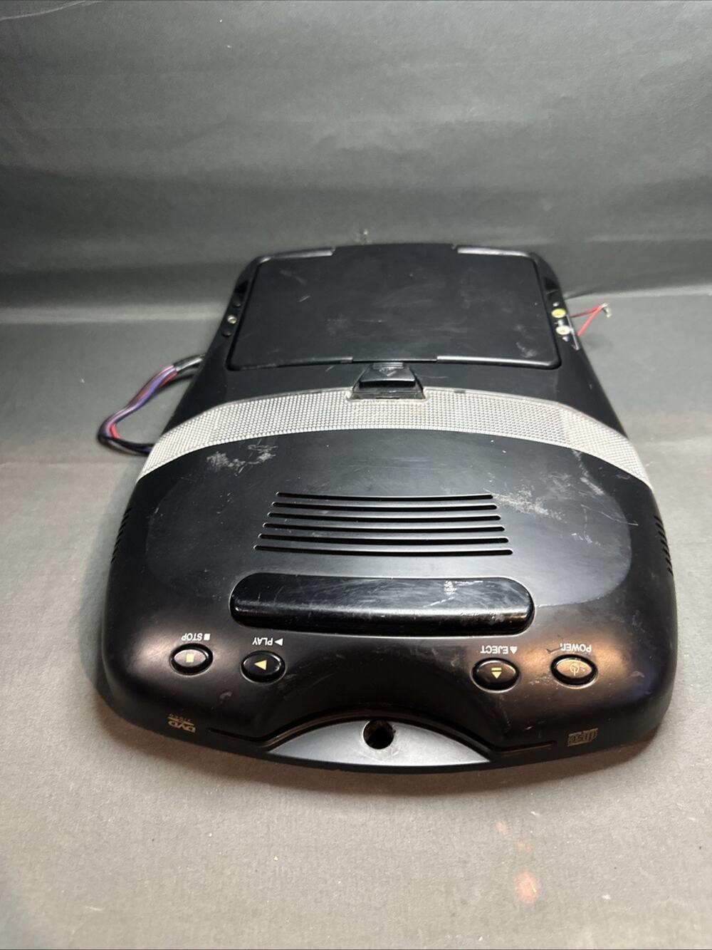 08-14 Toyota Sequoia Overhead Console Roof Mounted DVD Player Assembly Untested